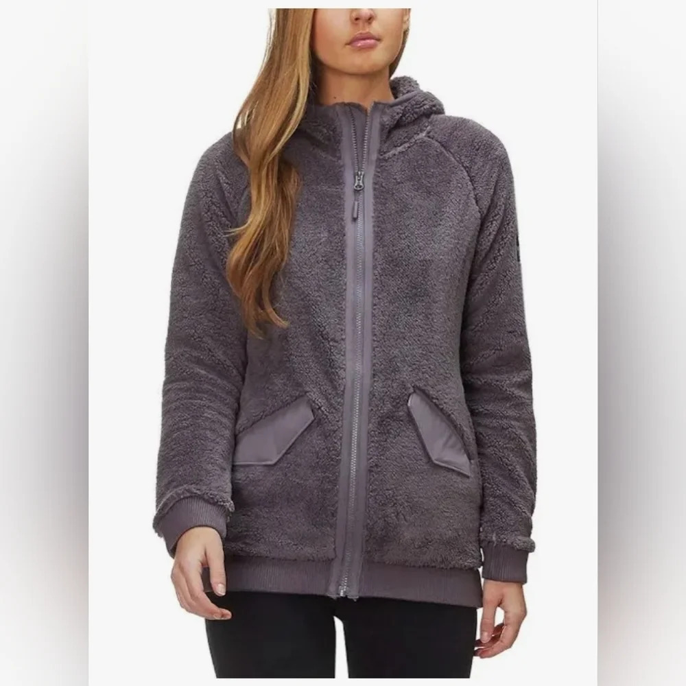 The North‎ Face, Campshire Bomber Jacket, Rabbit Grey (Grey purple), Size XS